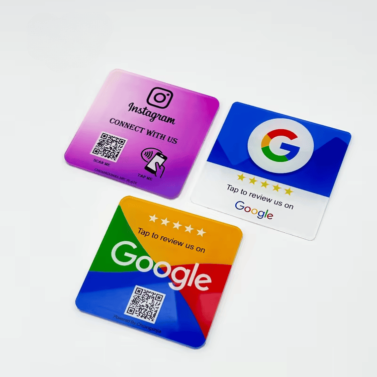 Tilpasset NFC-stand til softwaredemoer med kompakt design til kunder, der sammenligner NFC-standere.