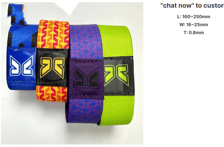 Elastiske RFID-armbånd til sikker adgangskontrol vist med fokus på event-adgangskontrol til RFID-armbåndsprojekter.