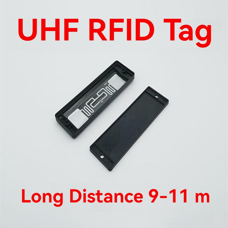 Billede af ABS RFID-tags til metaloverflader til fabriksaktiver med graveret logo til ABS RFID-tags til metaloverflader anvendelser.