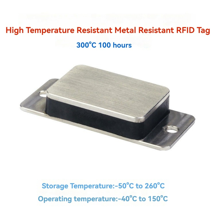 Demonstration af IP68 vandtæthed for HTR5625-1 RFID-tag under nedsænkningstest