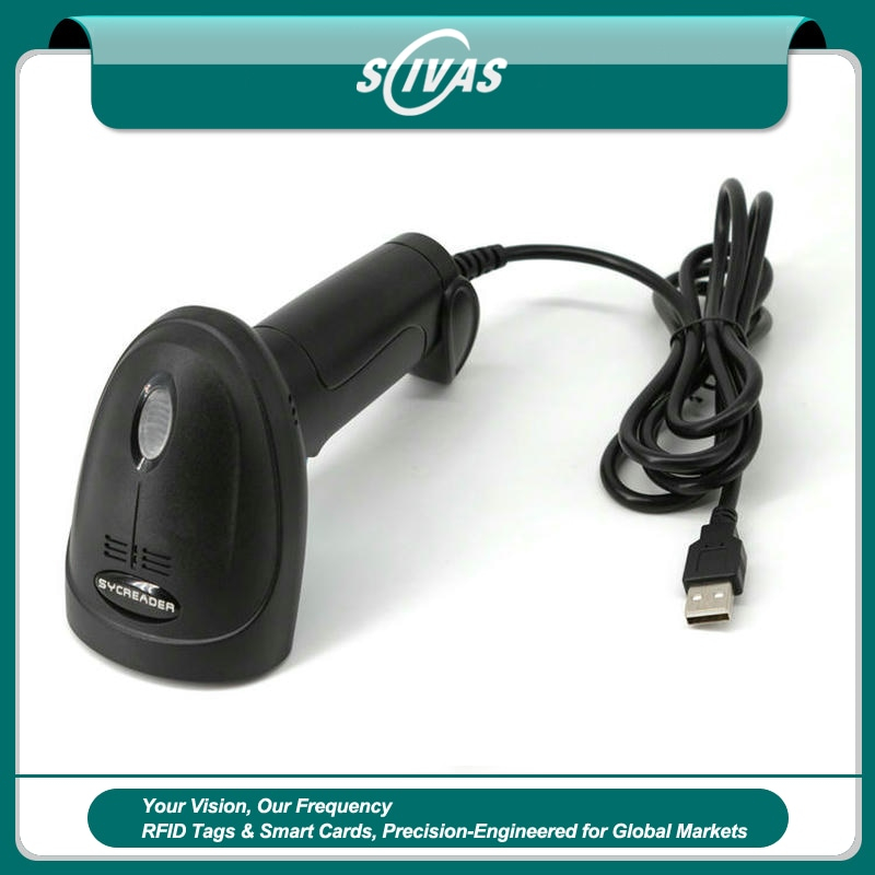 USB CCD-stregkodescanner til beskadigede 1D-koder