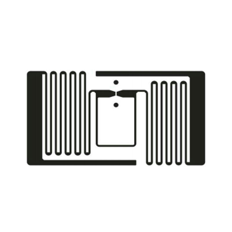 Specialtilpassede UHF RFID-etiketter til aktivsporing med selvklæbende bagside.