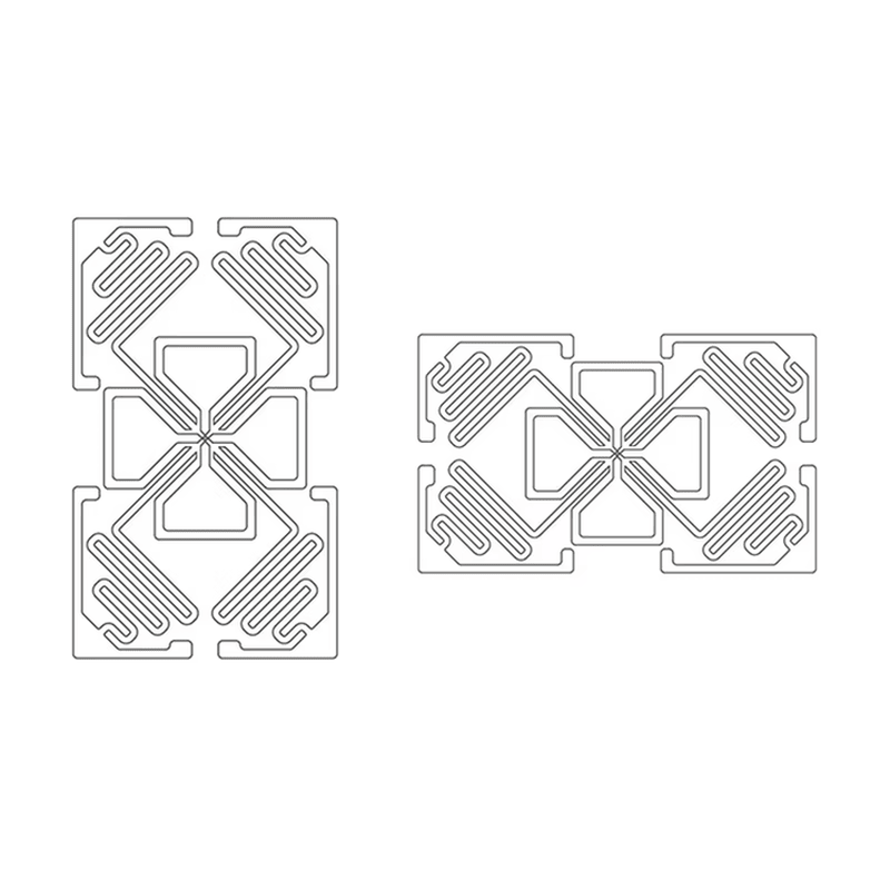 Specialdesignede RAIN RFID-mærker til aktivsporing anvendt til lagerstyring med UHF RFID-teknologi.