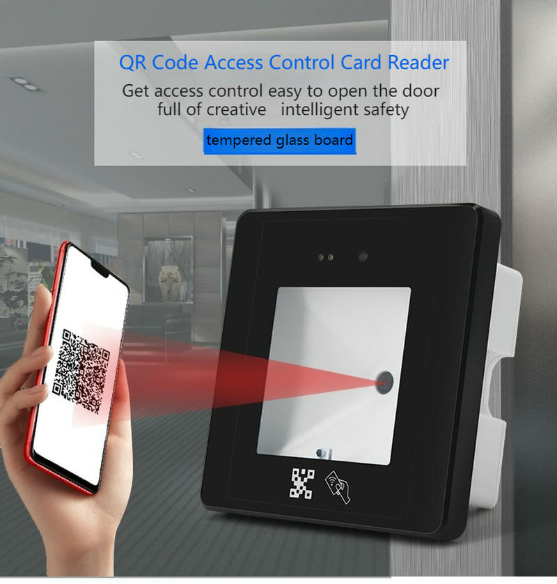 QR RFID adgangslæser til besøgsadgang i sikkerhedssystemer til RFID adgangslæsere.