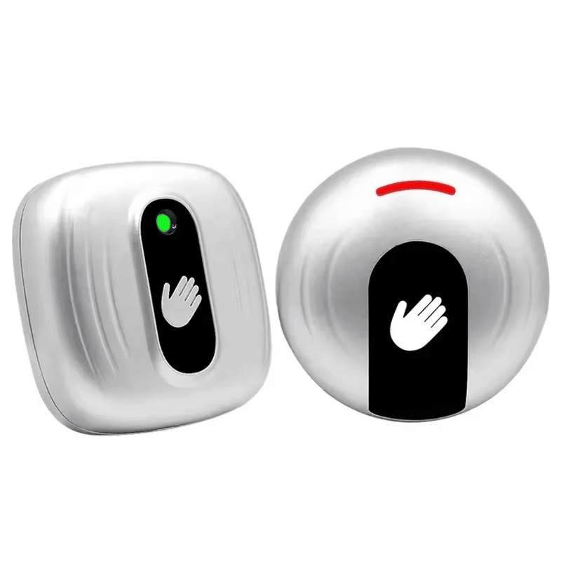 Dette billede fremhæver frontpanel med tastatur på Tuya WiFi-berøringsfri udgangsknap til intelligente døre til anvendelser inden for udgangsknapper.
