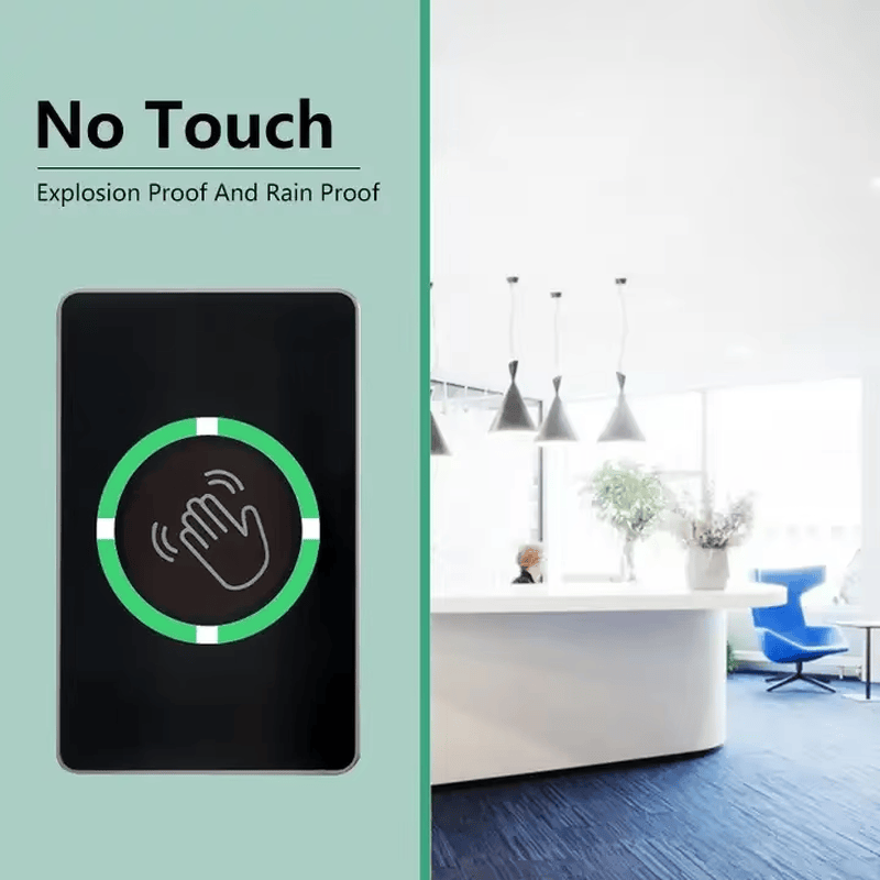 Tuya WiFi berøringsfri udgangsknap til smart dørløsning med vandafvisende kabinet i kategorien udgangsknapper.